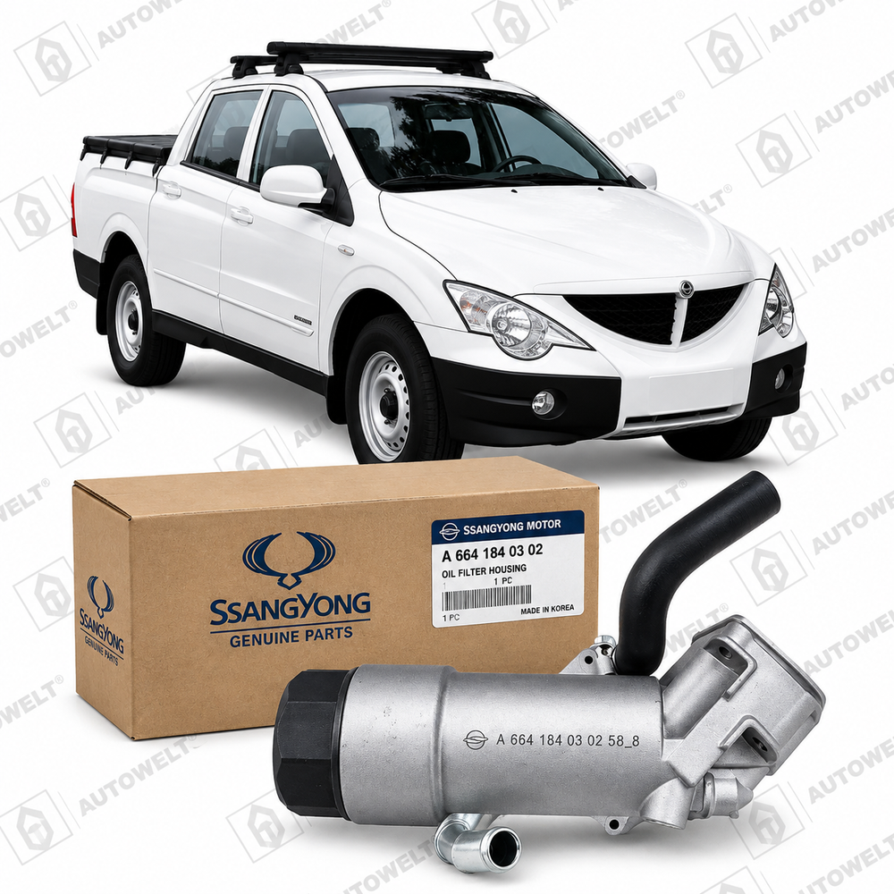 Porta Filtro de Aceite Ssangyong Actyon 2.0 2006-2011