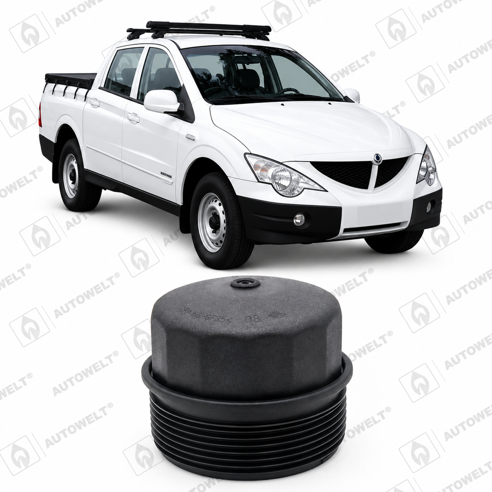 Tapa Porta Filtro de Aceite Ssangyong Actyon 2006-2011