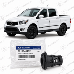 Válvula de Filtro de Aceite Ssangyong New Actyon 2.0 2012-2017