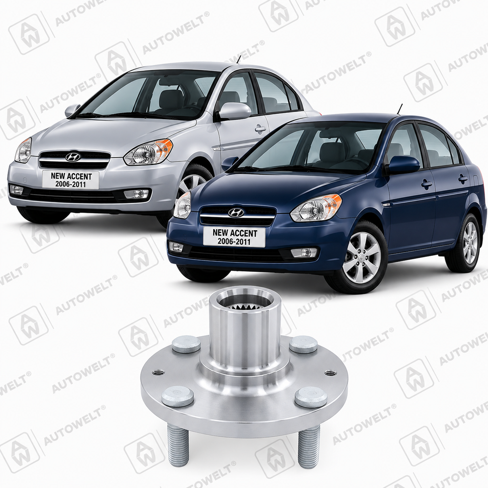 Maza de Rueda Delantera Hyundai New Accent 2006-2012