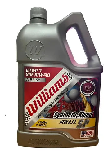 WILLIAMS GP WP-7 SYNTHETIC BLEND 10W-40 SP